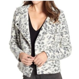 cupcakes & cashmere Black and Cream Teddy Jacket
